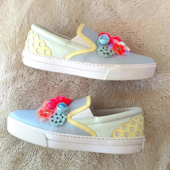 Sophia Webster Lilico Sequin Adele Sneaker - Picture 2 of 9